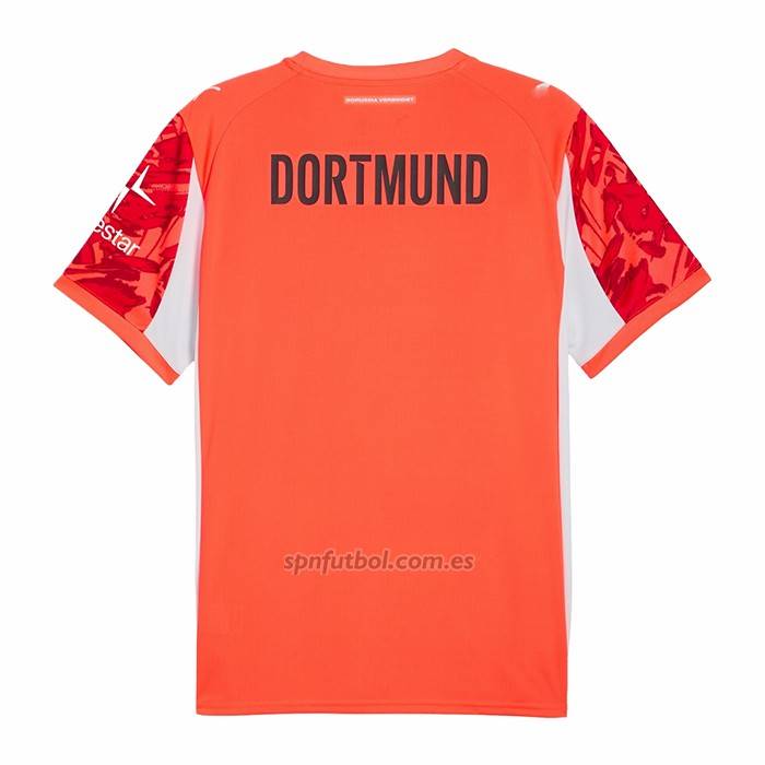 Camiseta Borussia Dortmund Portero Segunda 2025-2026 Rojo